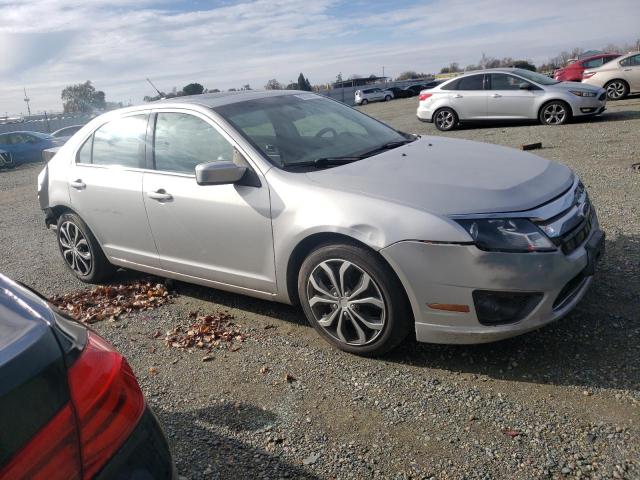 3FAHP0HA9AR411027 - 2010 FORD FUSION SE SILVER photo 4