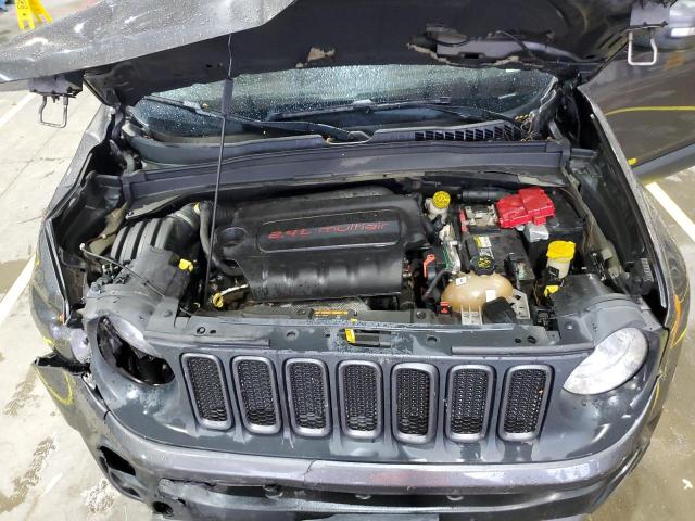 ZACCJBCB1JPH69959 - 2018 JEEP RENEGADE TRAILHAWK GRAY photo 12