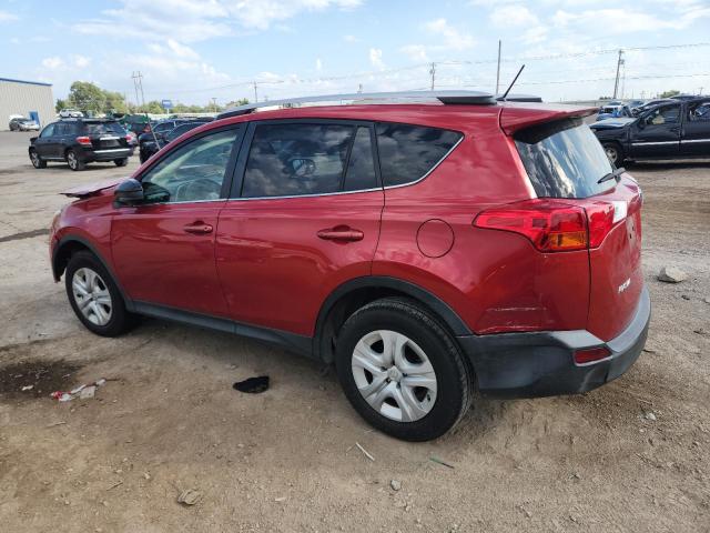 JTMZFREVXFJ030026 - 2015 TOYOTA RAV4 LE RED photo 2