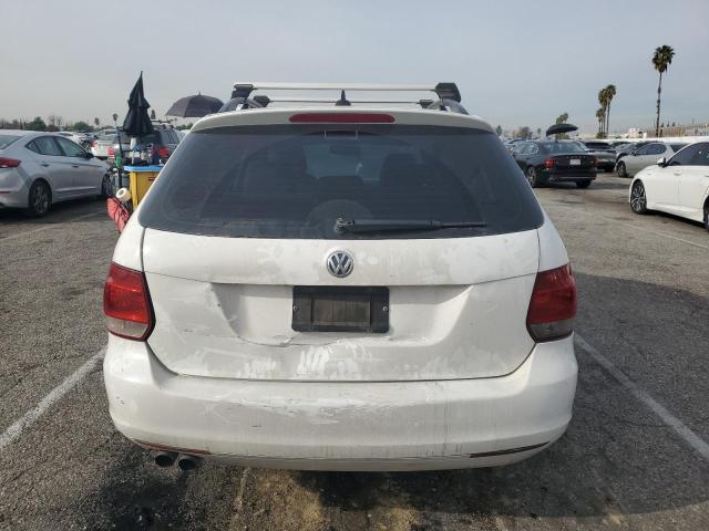 3VWPL7AJ5BM604727 - 2011 VOLKSWAGEN JETTA TDI WHITE photo 6