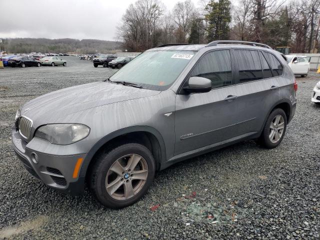 5UXZW0C52BL659047 - 2011 BMW X5 XDRIVE35D GRAY photo 1