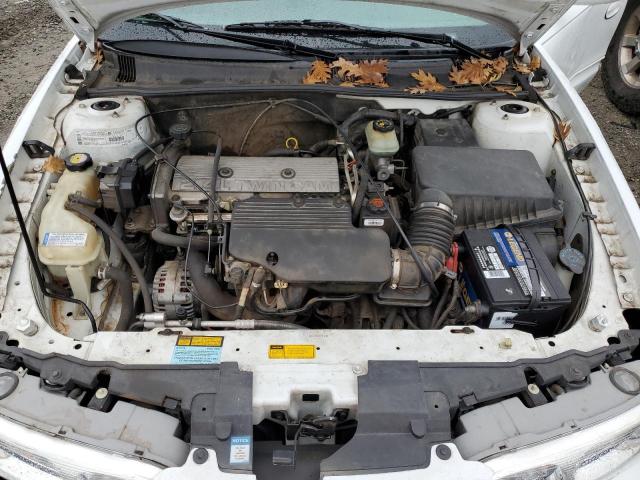 1G3NL52T61C189951 - 2001 OLDSMOBILE ALERO GL WHITE photo 11