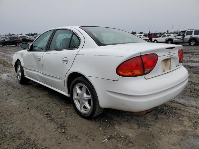 1G3NL52T61C189951 - 2001 OLDSMOBILE ALERO GL WHITE photo 2