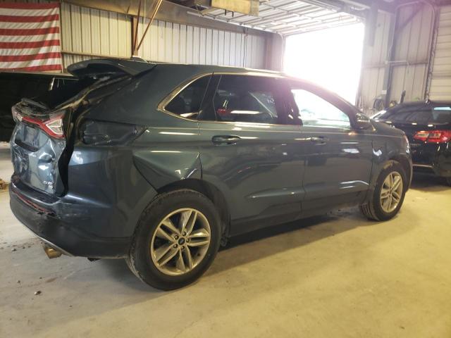 2FMPK4J89JBB52200 - 2018 FORD EDGE SEL BLUE photo 3