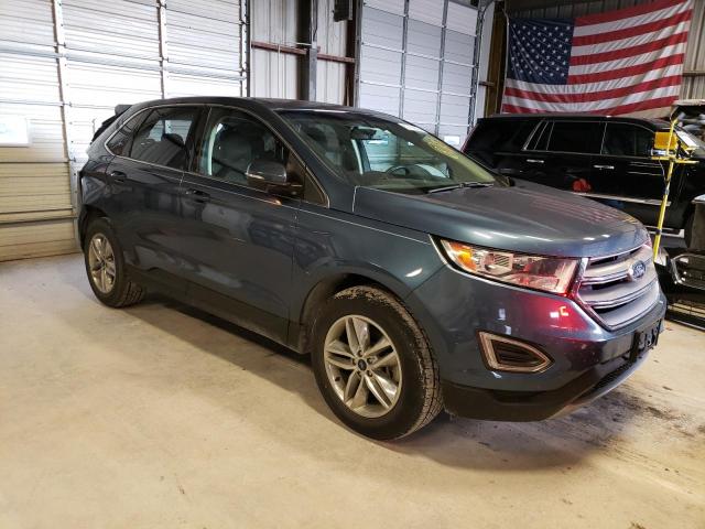 2FMPK4J89JBB52200 - 2018 FORD EDGE SEL BLUE photo 4