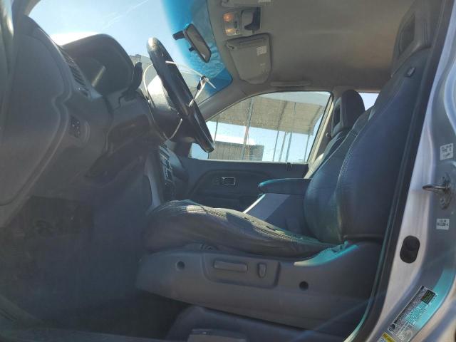 2HKYF18594H572801 - 2004 HONDA PILOT EXL 银色 照片 7