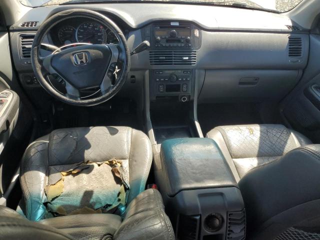 2HKYF18594H572801 - 2004 HONDA PILOT EXL 银色 照片 8