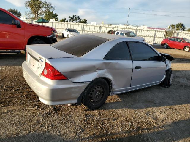 1HGEM21124L058940 - 2004 HONDA CIVIC DX VP GRAY photo 3