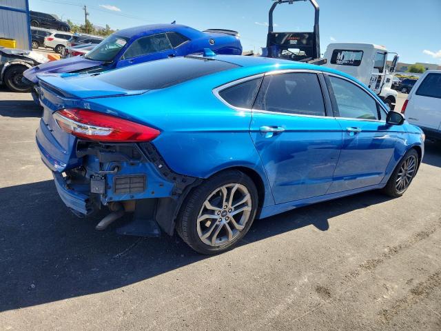 3FA6P0RU4KR223890 - 2019 FORD FUSION TITANIUM ლურჯი ფოტო 3