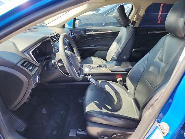 3FA6P0RU4KR223890 - 2019 FORD FUSION TITANIUM ლურჯი ფოტო 7