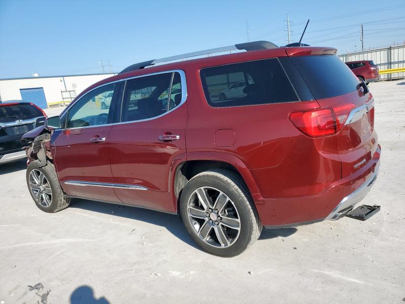 1GKKNPLS9JZ125452 - 2018 GMC ACADIA DENALI 勃艮第红 照片 2