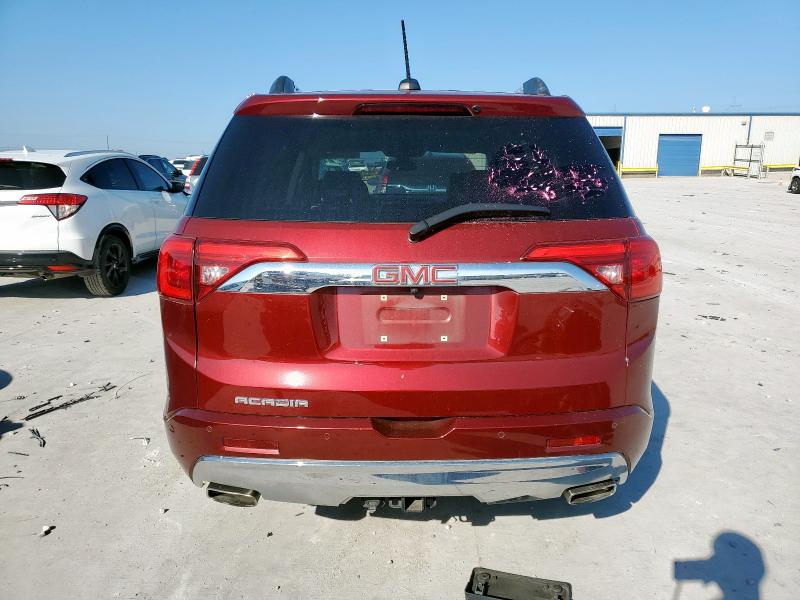 1GKKNPLS9JZ125452 - 2018 GMC ACADIA DENALI 勃艮第红 照片 6