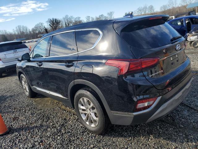 5NMS33AD5KH008164 - 2019 HYUNDAI SANTA FE SEL BLACK photo 2