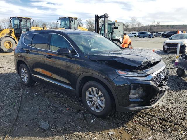 5NMS33AD5KH008164 - 2019 HYUNDAI SANTA FE SEL BLACK photo 4