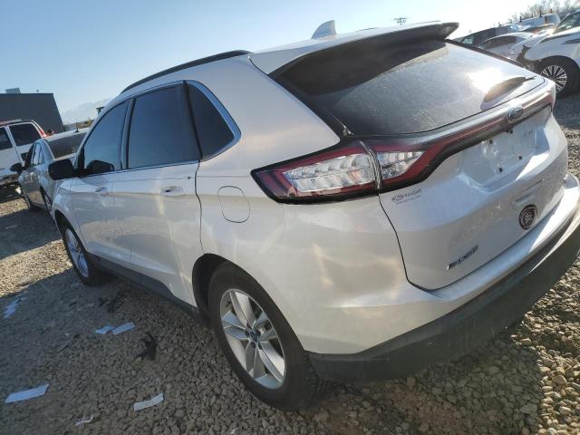 2FMTK4J86FBB35697 - 2015 FORD EDGE SEL WHITE photo 2