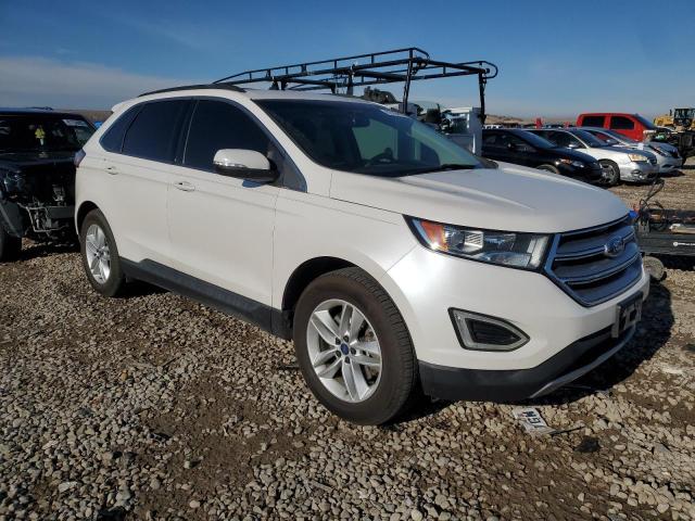 2FMTK4J86FBB35697 - 2015 FORD EDGE SEL WHITE photo 4