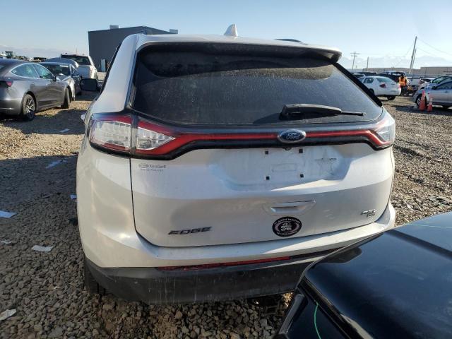 2FMTK4J86FBB35697 - 2015 FORD EDGE SEL WHITE photo 6