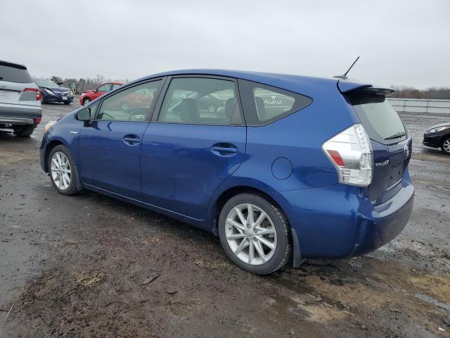 JTDZN3EU4C3140416 - 2012 TOYOTA PRIUS V BLUE photo 2