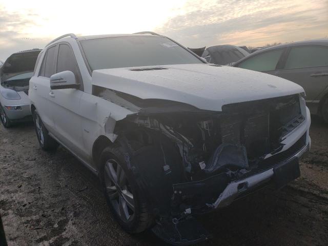 4JGDA5HB6CA017476 - 2012 MERCEDES-BENZ ML 350 4MATIC WHITE photo 4