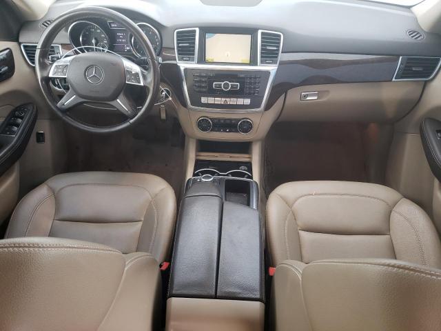 4JGDA5HB6CA017476 - 2012 MERCEDES-BENZ ML 350 4MATIC WHITE photo 8