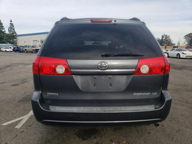 5TDZA23C16S397410 - 2006 TOYOTA SIENNA CE GRAY photo 6