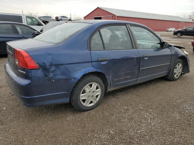2HGES16364H927000 - 2004 HONDA CIVIC DX VP ლურჯი ფოტო 3