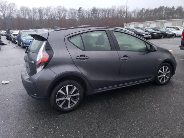 JTDKDTB3XJ1618878 - 2018 TOYOTA PRIUS C GRAY photo 3