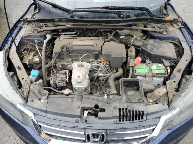 1HGCR2F8XDA058159 - 2013 HONDA ACCORD EXL BLUE photo 11