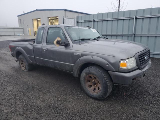 1FTYR44U58PA70979 - 2008 FORD RANGER SUPER CAB GRAY photo 4