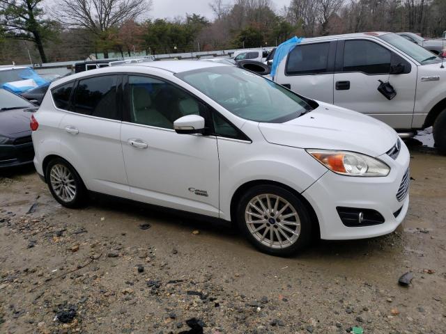 1FADP5CU9FL123799 - 2015 FORD C-MAX PREMIUM SEL WHITE photo 4