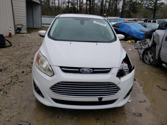 1FADP5CU9FL123799 - 2015 FORD C-MAX PREMIUM SEL WHITE photo 5