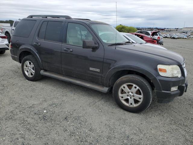 1FMEU63E07UB25941 - 2007 FORD EXPLORER XLT გრაფიტი ფოტო 4