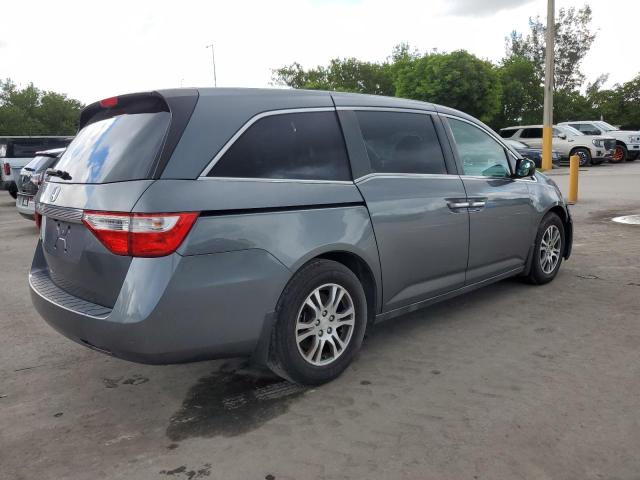 5FNRL5H68DB016510 - 2013 HONDA ODYSSEY EXL GRAY photo 3