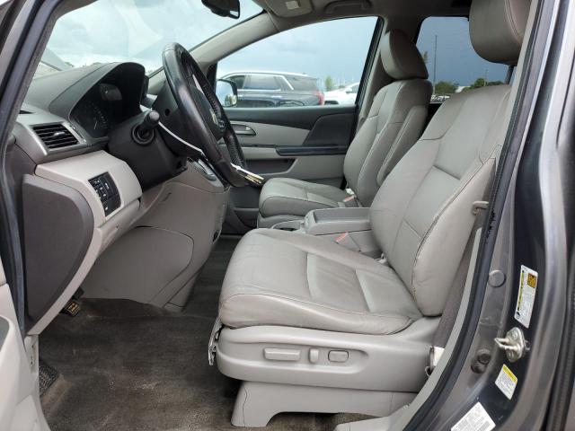 5FNRL5H68DB016510 - 2013 HONDA ODYSSEY EXL GRAY photo 7