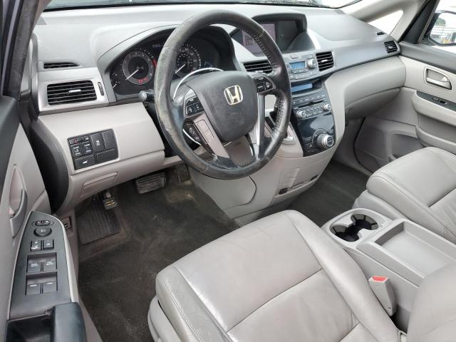 5FNRL5H68DB016510 - 2013 HONDA ODYSSEY EXL GRAY photo 8
