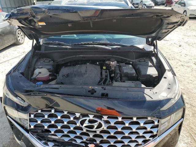 5NMS24AJ9MH316455 - 2021 HYUNDAI SANTA FE SEL BLACK photo 12