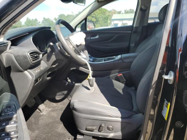 5NMS24AJ9MH316455 - 2021 HYUNDAI SANTA FE SEL BLACK photo 7