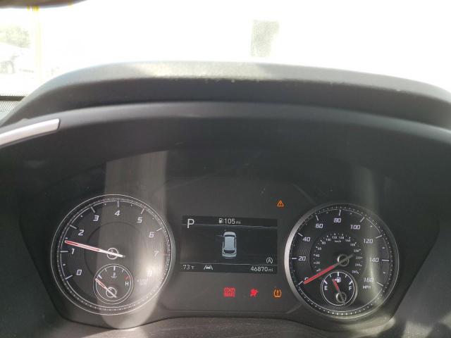 5NMS24AJ9MH316455 - 2021 HYUNDAI SANTA FE SEL BLACK photo 9