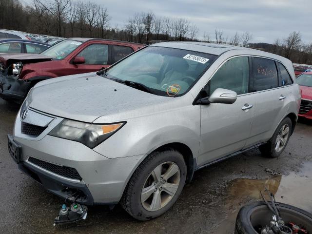 2HNYD2H67BH511886 - 2011 ACURA MDX TECHNOLOGY SILVER photo 1