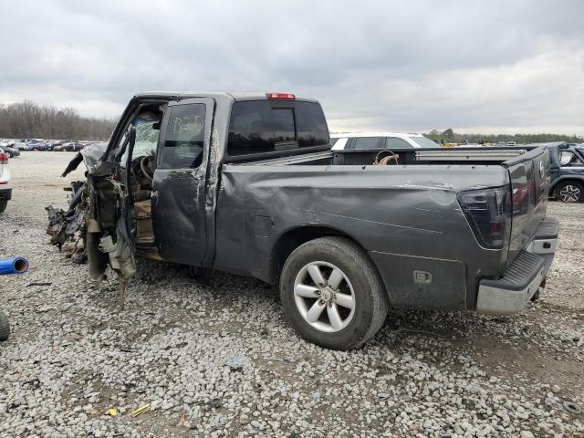 1N6BA06C48N337354 - 2008 NISSAN TITAN XE GRAY photo 2