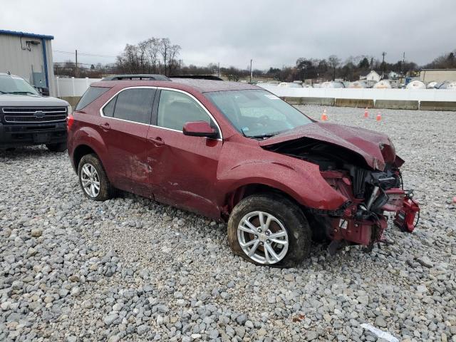 2GNALCEKXH1576984 - 2017 CHEVROLET EQUINOX LT BURGUNDY photo 4