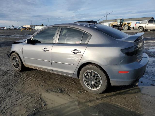 JM1BK12G681174678 - 2008 MAZDA 3 I GRAY photo 2