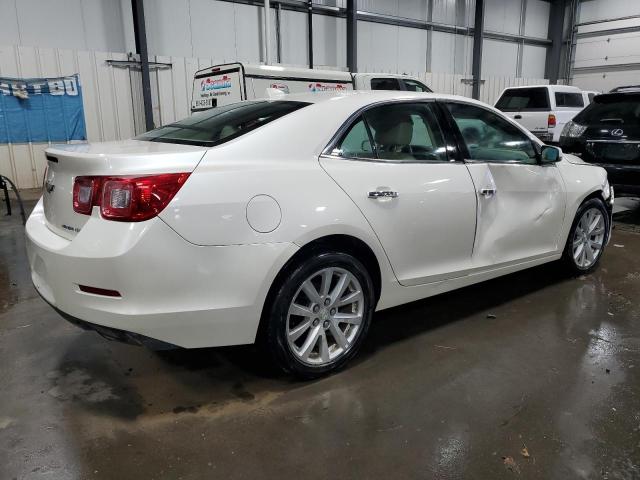 1G11H5SL2EF252959 - 2014 CHEVROLET MALIBU LTZ WHITE photo 3