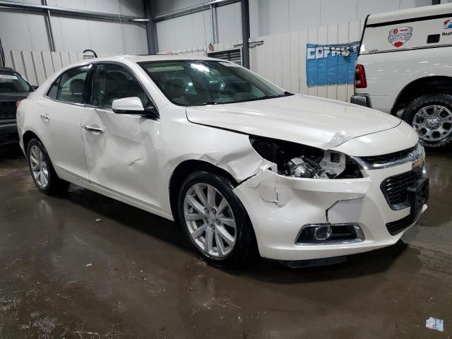 1G11H5SL2EF252959 - 2014 CHEVROLET MALIBU LTZ WHITE photo 4