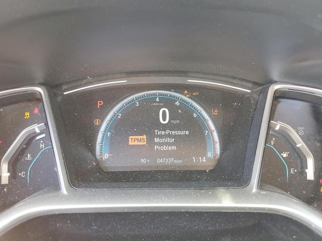 19XFC1F33ME210484 - 2021 HONDA CIVIC EX Mavi fotoğraf 9