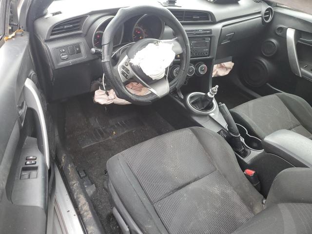 JTKJF5C75C3043737 - 2012 TOYOTA SCION TC SILVER photo 8