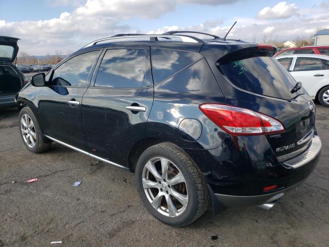 JN8AZ1MW4CW201856 - 2012 NISSAN MURANO S BLACK photo 2