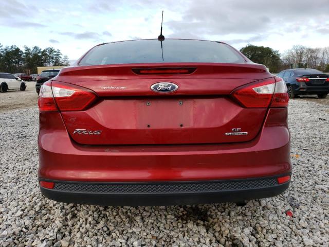 1FADP3F21DL373100 - 2013 FORD FOCUS SE RED photo 6