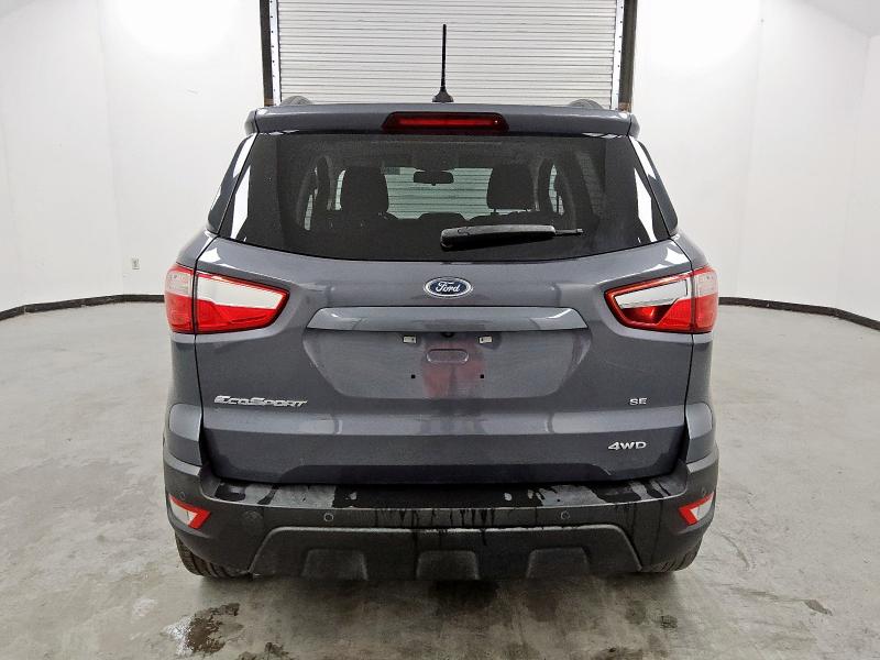 MAJ6P1UL5JC230526 - 2018 FORD ECOSPORT SE Серый фото 6