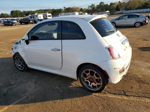 3C3CFFBR7ET292139 - 2014 FIAT 500 SPORT WHITE photo 2